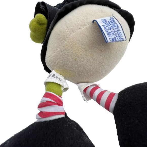 Vintage Wallace Berrie Broom Hilda Witch Plush Stuffed Toy USMC 1983 14” KOREA - Picture 5 of 5